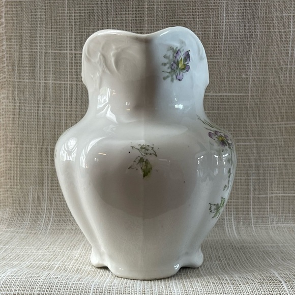 Gorgeous Antique Pitcher-Knowles, Taylor & Knowles. Semi-Vitreous Porcelain. EUC - Picture 3 of 8